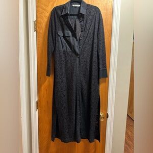 Zara Black Long Sleeve Lace Dress